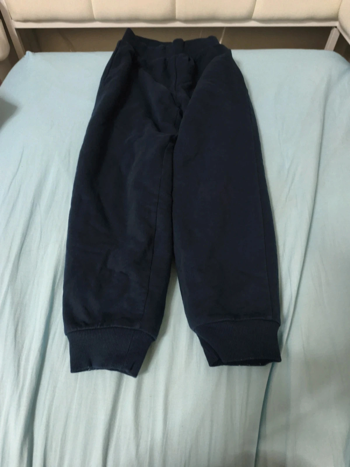 Pantalon de jogging marine entièrement doublé très chaud